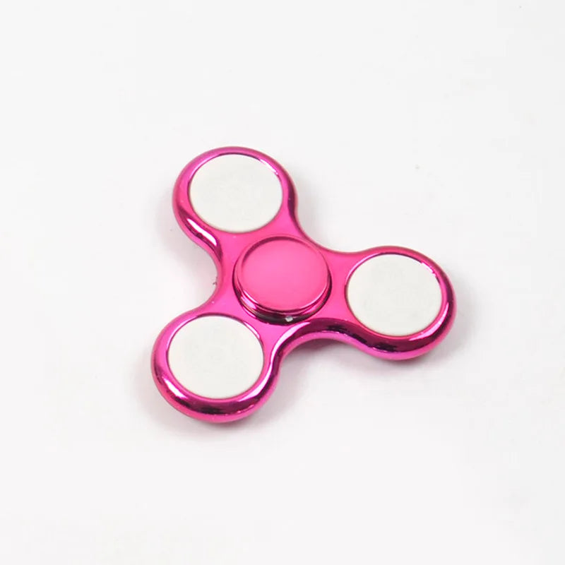 Spinner de Mão com LED Luminoso – Brilha no Escuro, Anti-Estresse e Diversão Garantida