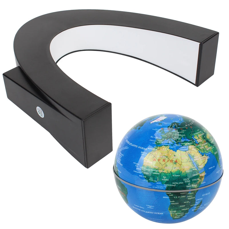 Globo de Levitação Magnética Flutuante LED Mapa Mundi Lâmpada Eletrônica Antigravidade Novidade Bola de Luz Decoração de Casa Presentes de Aniversário