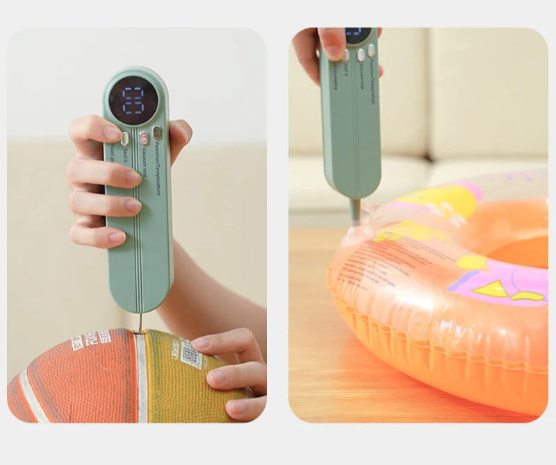 Mini máquina de selagem a vácuo sem fio 2025, USB, totalmente automática, portátil, para embalagem de alimentos, máquina de selagem de plástico