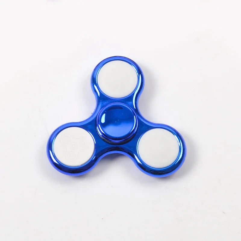 Spinner de Mão com LED Luminoso – Brilha no Escuro, Anti-Estresse e Diversão Garantida