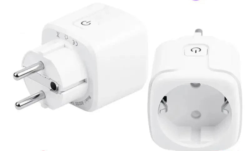 Tomada Inteligente ZigBee (EU) | 16A / 20A  Controle por Voz, Monitoramento de Energia e Automação via Alexa / Google Home